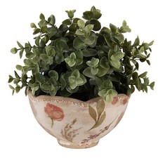 Pot de fleurs ondulé