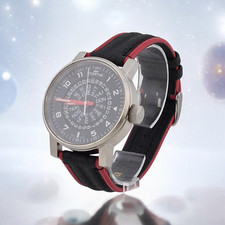 Pre-owned Fortis Spacematic Perfect , Swiss Made, New Matching Red and Black Lea