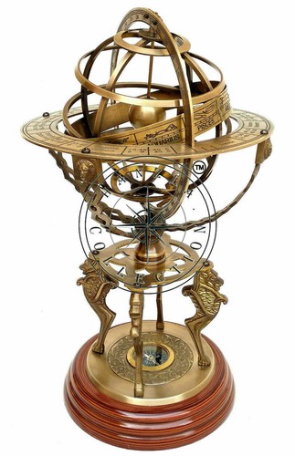 Boussole astrolabe antique