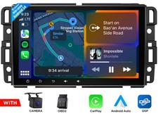 8"Android 14 Car Radio GPS Stereo CarPlay DSP for Chevy Silverado 1500 2007-2013