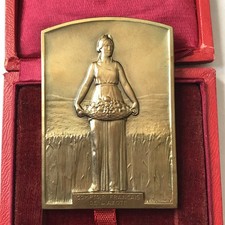 France. Médaille Agriculture