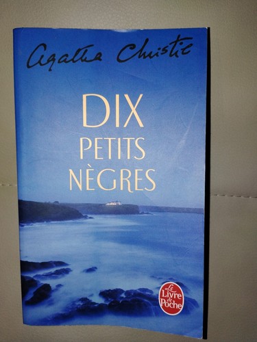 Livre les dix petits - livre, negres"