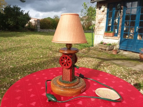 Lampe chevet signée vianne - lampe,