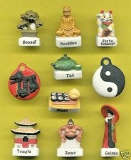 * FEVES AU PAYS DU SOLEIL LEVANT  série complète..ref. H67