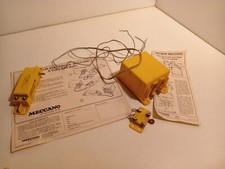 Meccano 032229 9 - 12v Electric Motor with Power Enclosure Switch