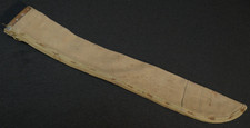 WWII US Army Machete Scabbard Sheath 'General Shoe Corp 1942' Khaki 3 x 18 3/4"