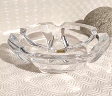 large ashtray Cristal D'Arques France vintage 1970