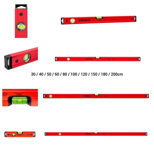 Niveau bulle pro600 rouge - niveau,