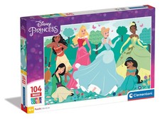 Clementoni- Puzzle Maxi Princesas Disney 104pzs Does Not Apply Princess Supercol
