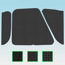 Insulation mats for Opel Astra F bonnet insulation 15 mm dyed