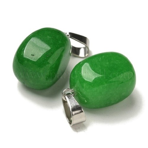 Pendentif jade pierre - jade, en
