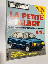 ►L'AUTO-JOURNAL du 10/1981