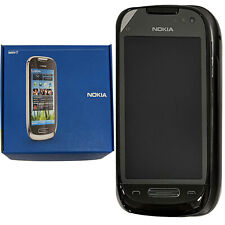 Nokia C7 Single SIM 8GB + 256MB Charcoal Black Factory Unlocked 3G GSM