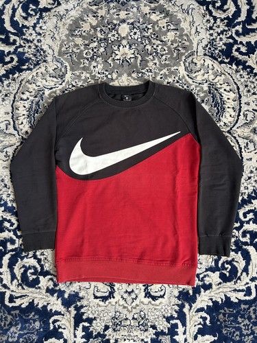 Sweat nike big swoosh bicolore - sweat,