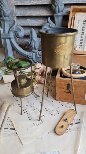 Ancien coffret bois alambic - coffret,
