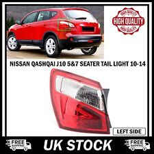 Left Rear Outer Tail Light Lamp For Nissan Qashqai 5&7 Seater J10 10-14 N/S
