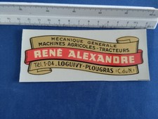 Chromo transfert  Tracteurs