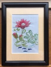 Tableau Broderie dans cadre -