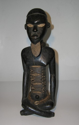 Statuette africaine bembé - statuette,