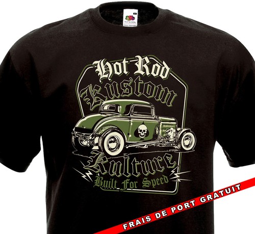 Tee shirt hot rod - shirt,