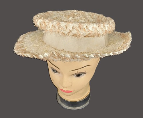 Chapeau ancien femme coiffe - chapeau,