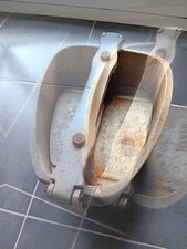 Ancien Moule Presse À Jambon Pâte  Aluminium Charcuterie Traiteur