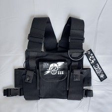 Zen Devils - Thunder Pilot Chest Bag Skull Tactical Urban Ninja Techwear Warcore