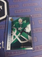 2024-25 Upper Deck Ultimate Collection SSP Jake Oettinger Platinum Parallel 5/5!
