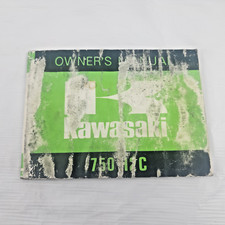 OEM 1975 Kawasaki H2 750 Triple Owner's Manual Book H2C