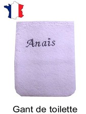 Gant de toilette Blanc NEUF