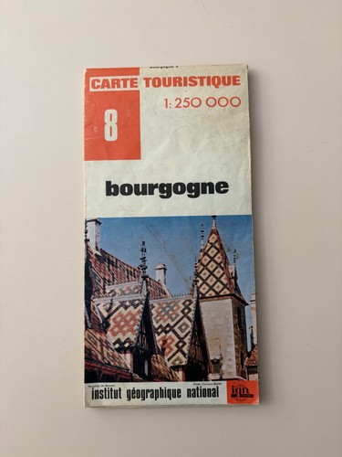 Ancienne carte touristique ign - touristique,