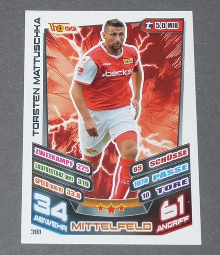 Mattuschka union berlin topps - berlin,