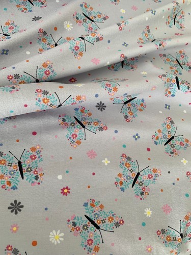 Tissu jersey coton motifs - tissu, de