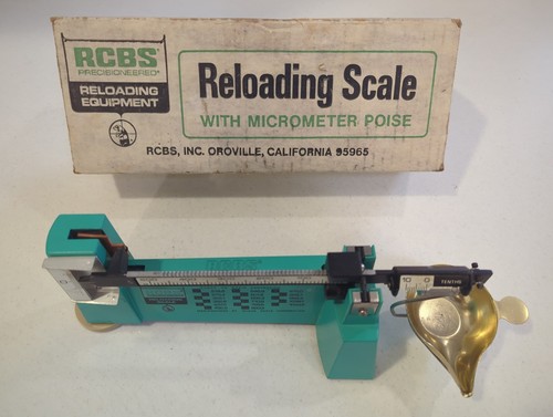Vintage rcbs ohaus balance - ohaus,
