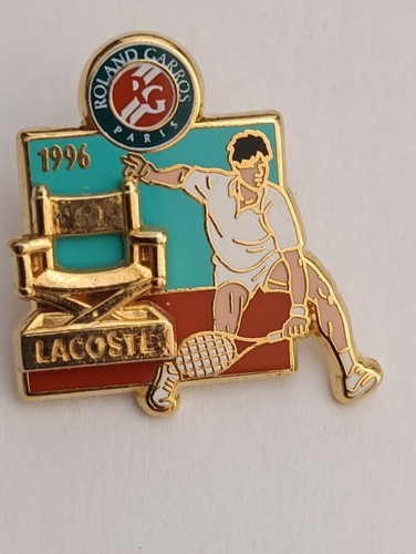 Pin roland garros lacoste - pin's,