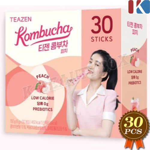 Teazen kombucha peach - teazen,