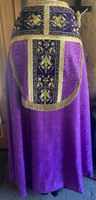 Purple Cope, Catholic Vestment Robe