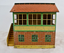 HORNBY 0 OLD LITHO CANVAS SWITCH STATION MECCANO ENGLAND MODEL TRAIN
