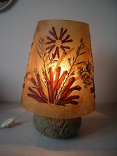 Ancienne lampe Ploum pied en