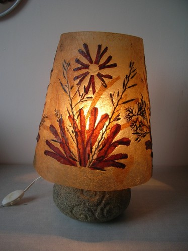 Ancienne lampe ploum pied - ancienne,