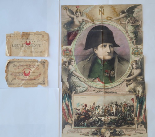 Dix cartes postale - postale, puzzle