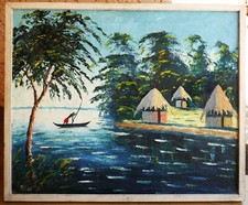 grand tableau signé Madzou