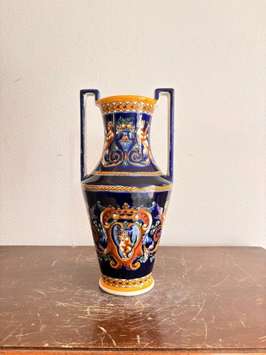 Ancien vase double - double, anse