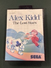 Alex Kidd: The Lost Stars (Sega Master, 1988) CIB