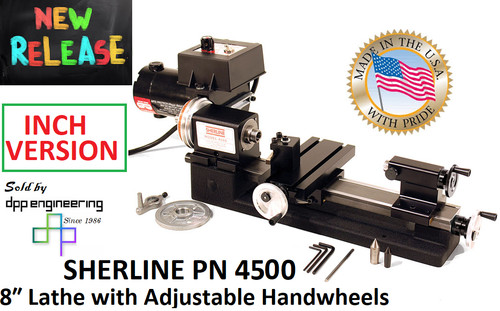 Sherline 4500 8 lathe - sherline,