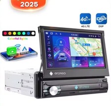 Autoradio 1 Din 7” Tactile HD Android 🔁 CarPlay + GPS + FM + USB 🎶