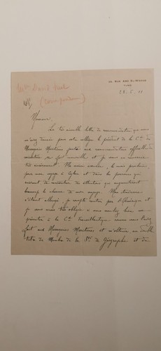Alexandra david neel lettre - alexandra, david-neel,lettre