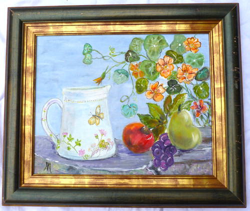 Peinture huile bouquet - bouquet, de