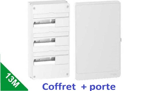 Coffret électrique rangées - coffret,
