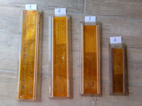 Normographes anciens minerva - anciens,